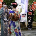 石川県の十三詣り/2022年3月27日(天徳院にて)