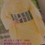 美しいキモノの夏号で新垣結衣さんが琉球絣を着る