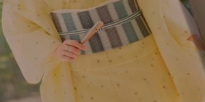 美しいキモノの夏号で新垣結衣さんが琉球絣を着る