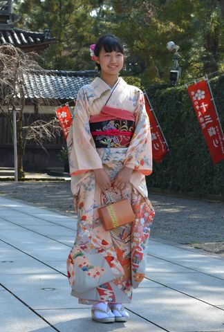 石川県の十三詣り・金沢市の天徳院にて