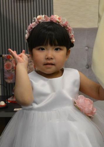 美月の3歳の誕生日