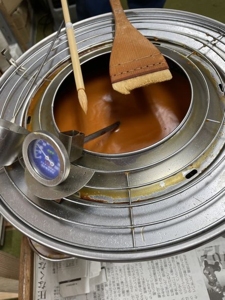 濱本工房を訪にて