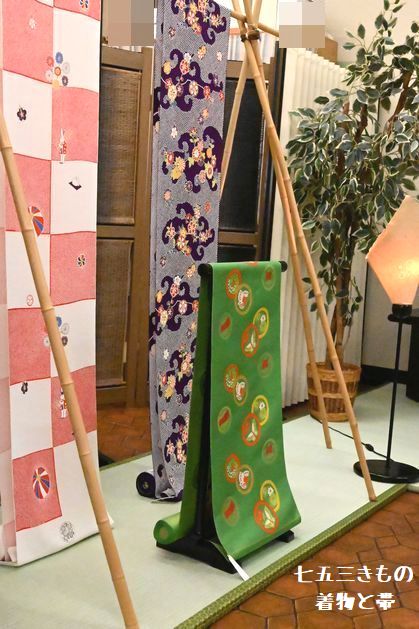 女児の着物と帯
