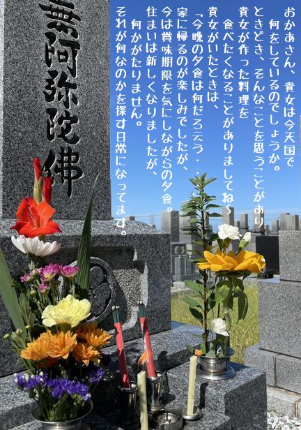 褄の月命日