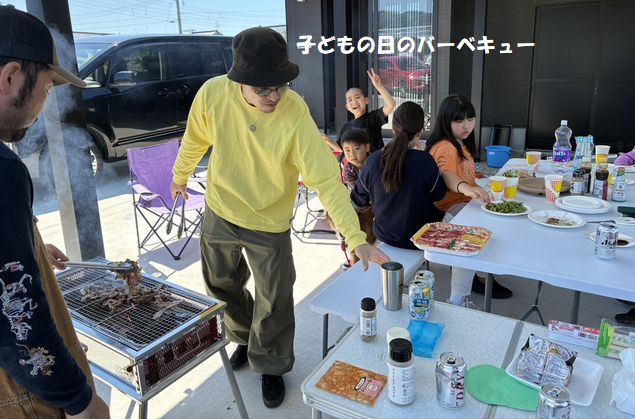 子どもの日/我家でバーベキュー