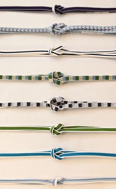 夏の帯締め提案