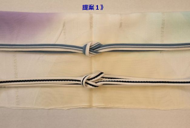 夏の帯締め帯揚げ提案